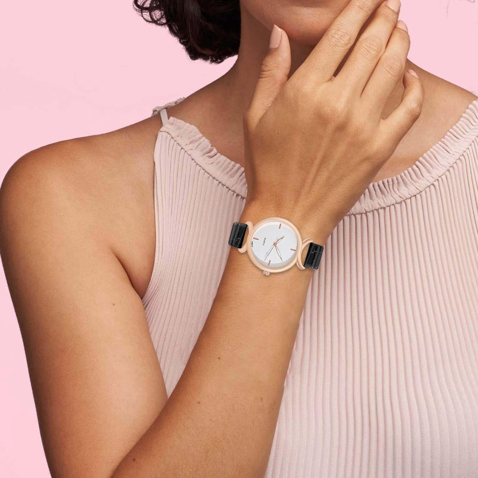 Жіночий годинник Generisch Шкіряний Ремінець Аналоговий Кварц, фото №4 Жіночий годинник Generisch Шкіряний Ремінець Аналоговий Кварц, фото №4