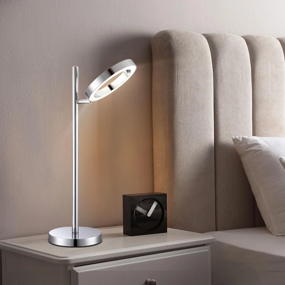 Настольная лампа Globo Orell LED 9 Вт 600 лм Chrome, фото №4