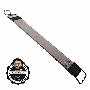 Ремень для правки бритвы Fitters Натуральная кожа 45 см x 4,5 см synthetic.ua - Фото 1