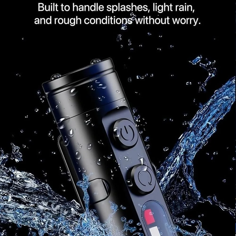 Перезаряджуваний Магнітний Надзвичайно Яскравий Тактичний Ліхтарик Срібний (2 шт), фото №2 Перезаряджуваний Магнітний Надзвичайно Яскравий Тактичний Ліхтарик Срібний (2 шт), фото №2