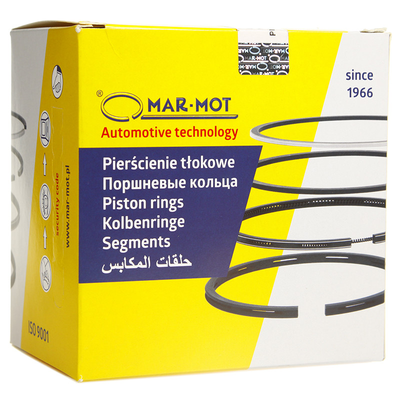 Кольца порш СМД-22 м/к 4 кан пр-во Mar-Mot 22-03-с6, фото №2 Кольца порш СМД-22 м/к 4 кан пр-во Mar-Mot 22-03-с6, фото №2
