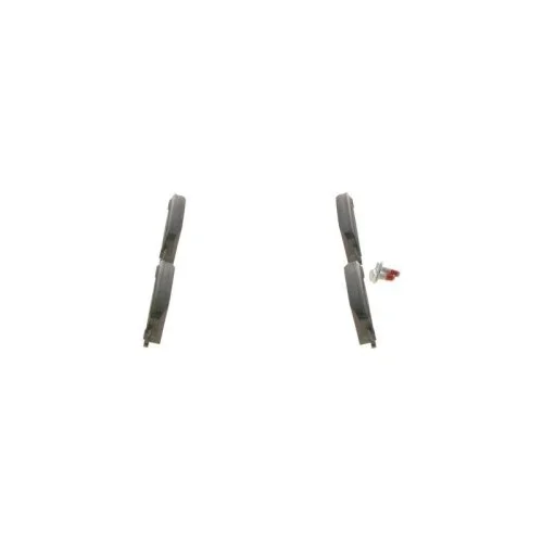 Комплект тормозных колодок, дисковый тормоз BOSCH 0 986 494 303 для AUDI VW задняя ось, фото №4