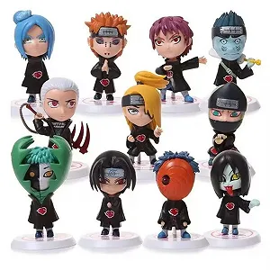 Набор фигурок Naruto Shippuden 11 в 1, 10 см - Фото 1