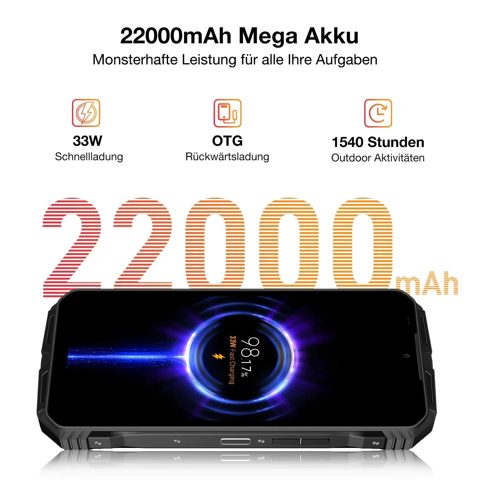 Смартфон DOOGEE VMAX Plus 5G 36GB RAM 512GB 22,000 mAh, фото №4 Смартфон DOOGEE VMAX Plus 5G 36GB RAM 512GB 22,000 mAh, фото №4