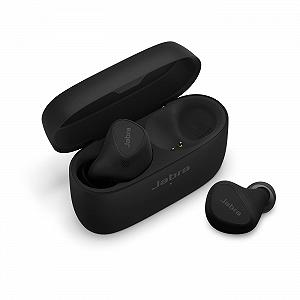 Вкладыши Jabra Elite 5 Bluetooth с гибридным активным шумоподавлением (ANC) 6 встроенных микрофонов 6-мм динамики черный - Фото 1