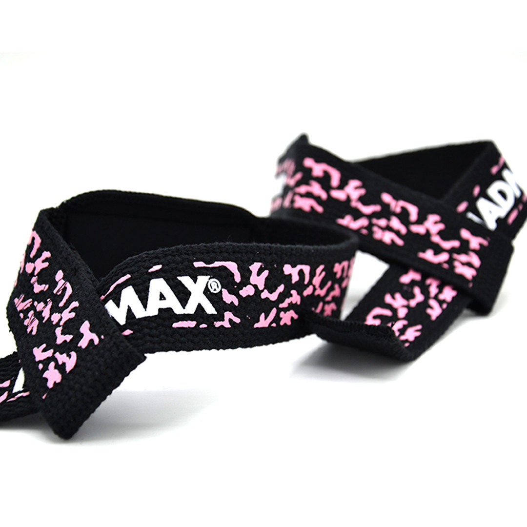 Лямки для тяги MadMax Camo Power Wrist Straps Camo/Pink, фото №4 Лямки для тяги MadMax Camo Power Wrist Straps Camo/Pink, фото №4