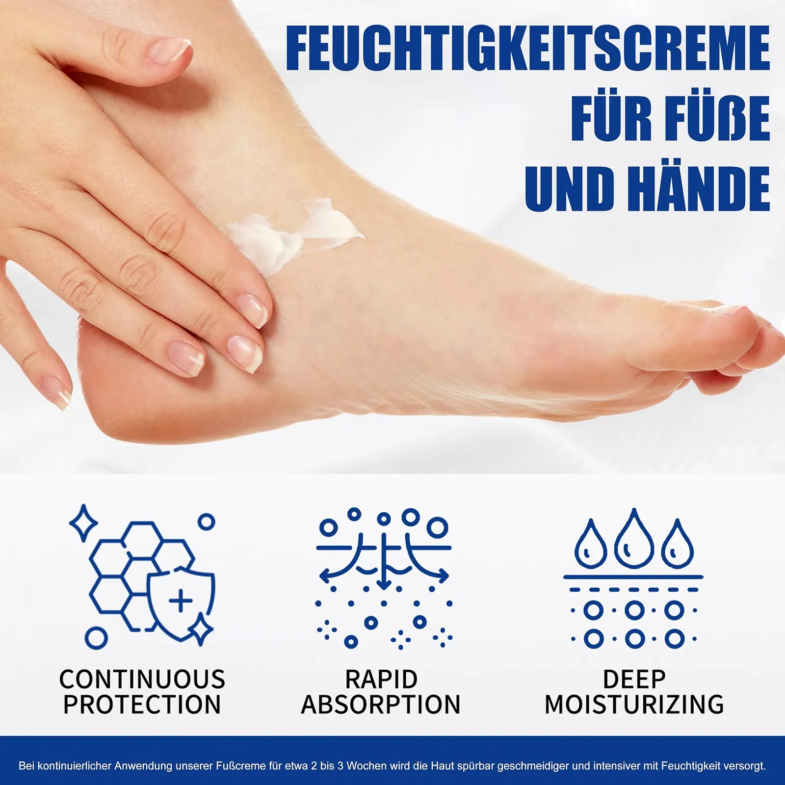 Набор крем для ног и масло для ногтей 60% Urea Anti-Cracking 300 мл AloeVera, фото №9