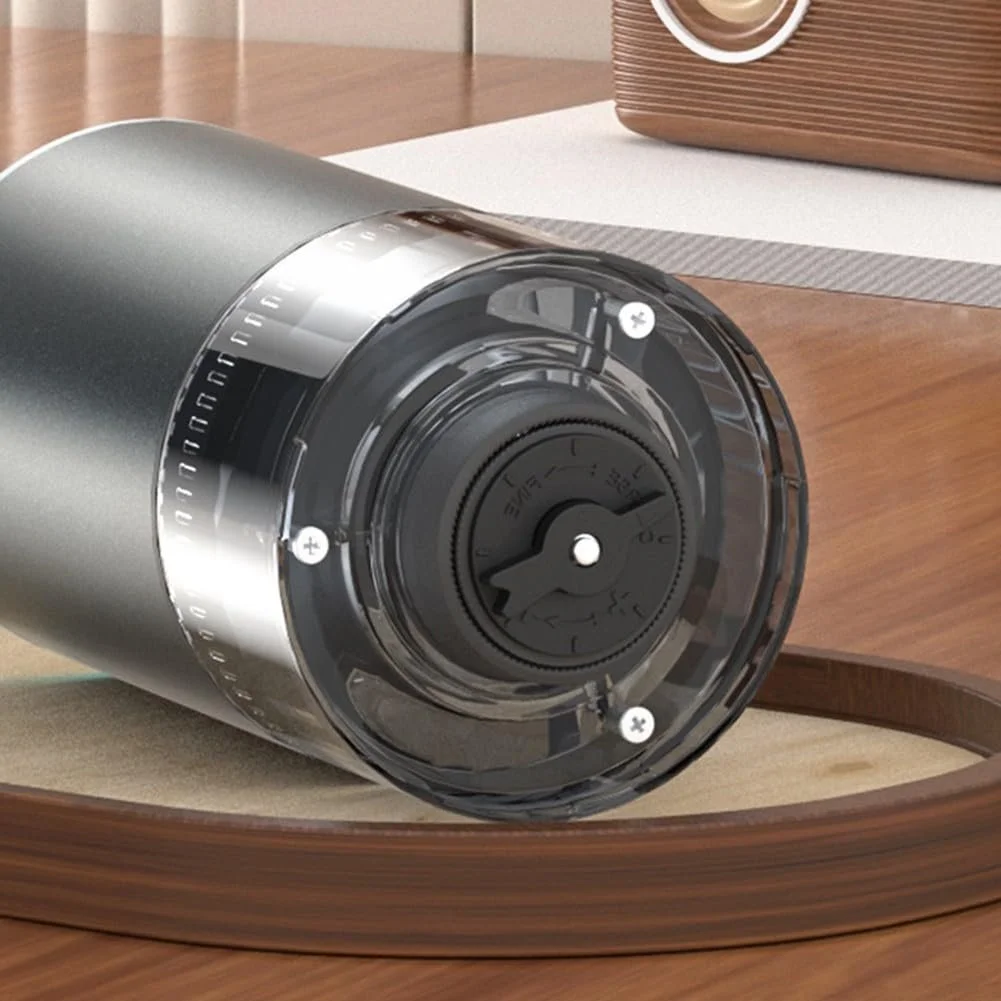 Электрическая кофемолка Premium Ceramic Core Большая емкость Контейнер для зерен с визуализацией, фото №4 Электрическая кофемолка Premium Ceramic Core Большая емкость Контейнер для зерен с визуализацией, фото №4