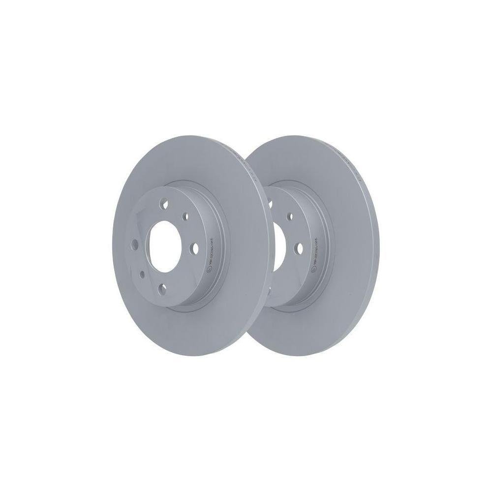 Гальмівний диск ATE 24.0112-0127.1 для FIAT, задня вісь, передня вісь, фото №2