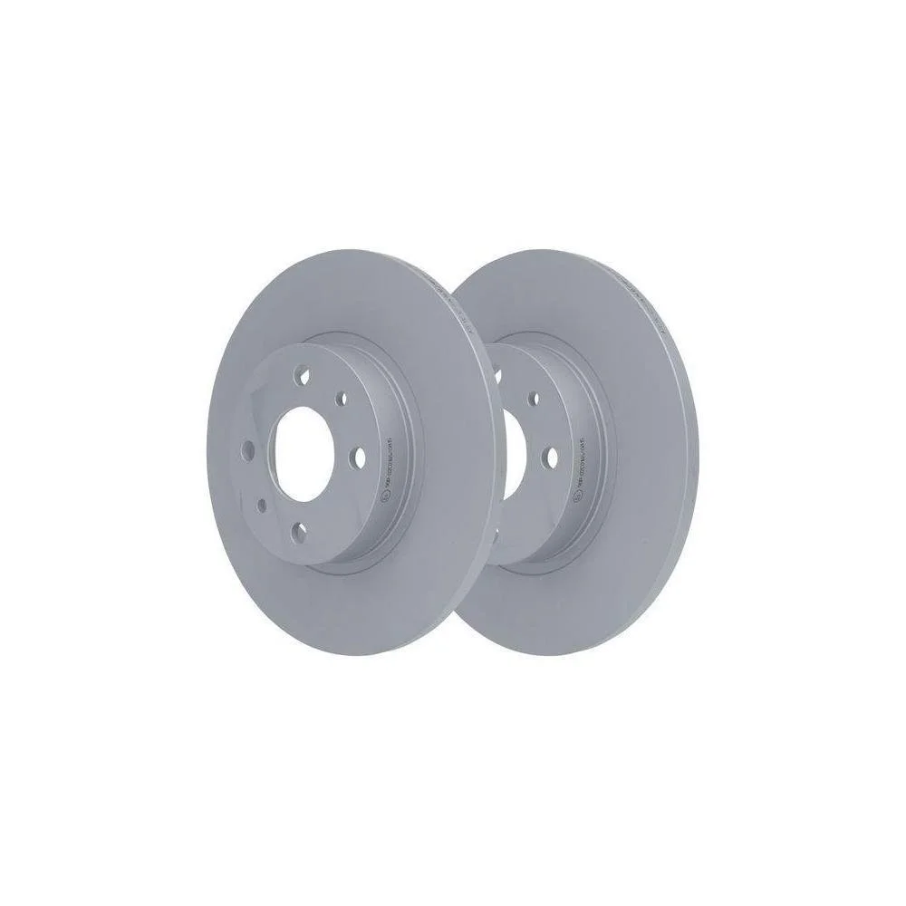 Гальмівний диск ATE 24.0112-0127.1 для FIAT, задня вісь, передня вісь, фото №2