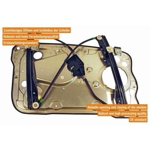 Склопідйомник VAICO Original VAICO Quality V10-6278 для SEAT SKODA VAG, фото №2 Склопідйомник VAICO Original VAICO Quality V10-6278 для SEAT SKODA VAG, фото №2