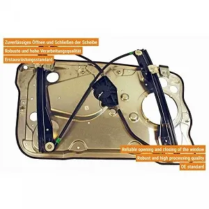 Склопідйомник VAICO Original VAICO Quality V10-6278 для SEAT SKODA VAG synthetic.ua - Фото 1