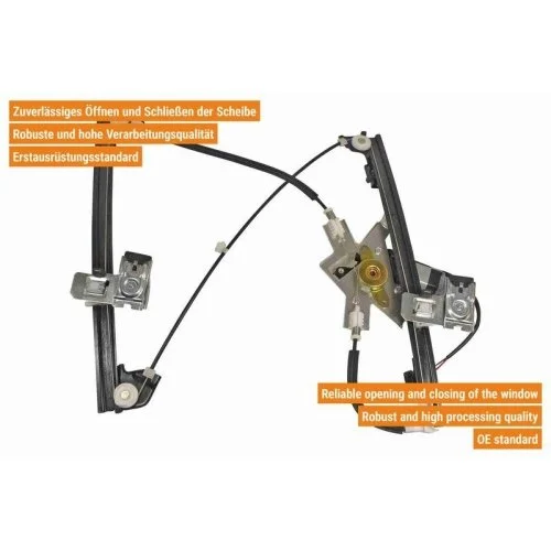 Склопідйомник VAICO V10-6309 Original VAICO Quality для SEAT SKODA VW VAG, фото №2