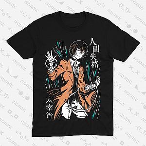 Футболка Аниме Великий из бродячих псов Bungou Stray Dogs TH075 XXL - Фото 1