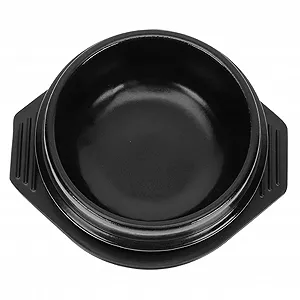 Кастрюля Керамическая каменный горшок термостойкая энергосберегающая с боковыми ручками - Фото 1