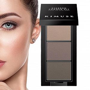 Набор для бровей Stronrive 3 оттенка с двойной кистью - Фото 1