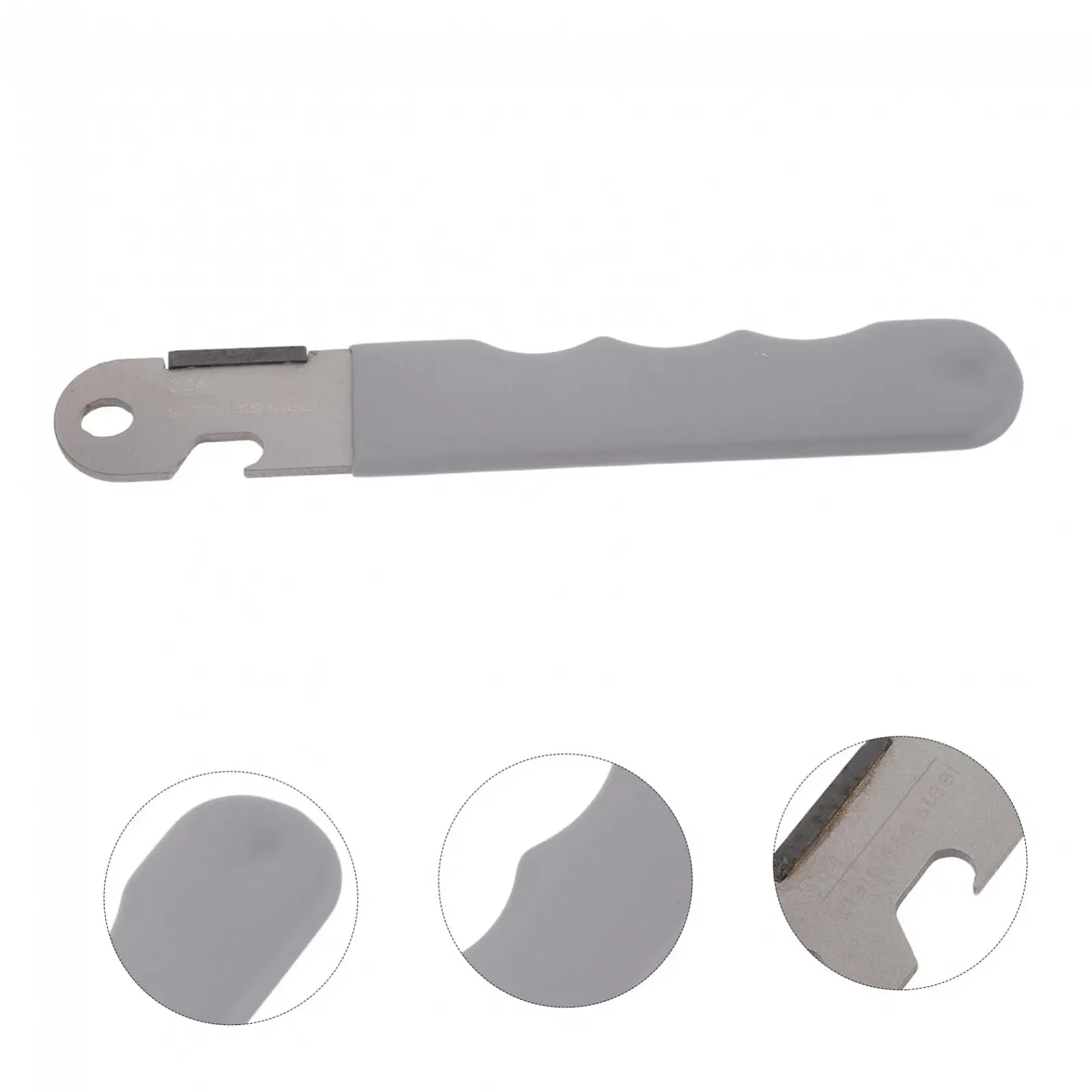 Стержень для заточки ножей и ножниц нержавеющая сталь серый, фото №9