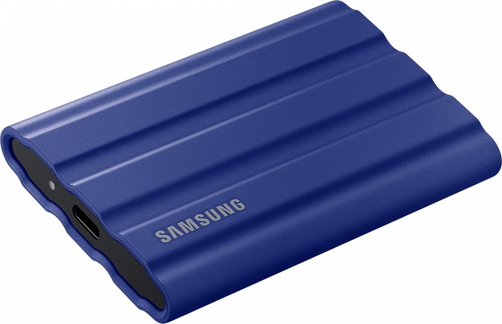 Накопитель внешний SSD 2.5" USB 1.0TB Samsung T7 Shield Blue (MU-PE1T0R/EU), фото №6