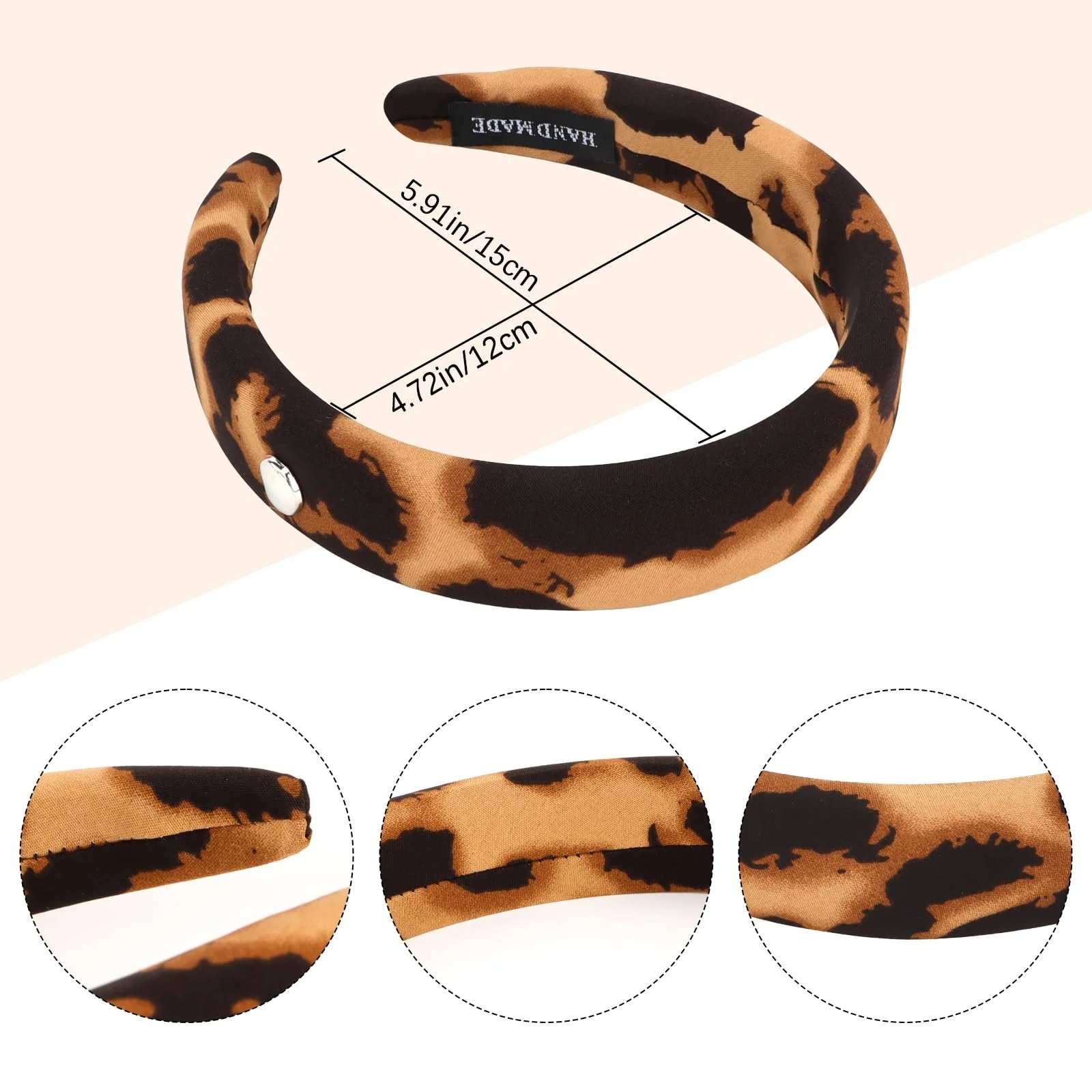 Обруч Exipsat Леопардовий принт, фото №2