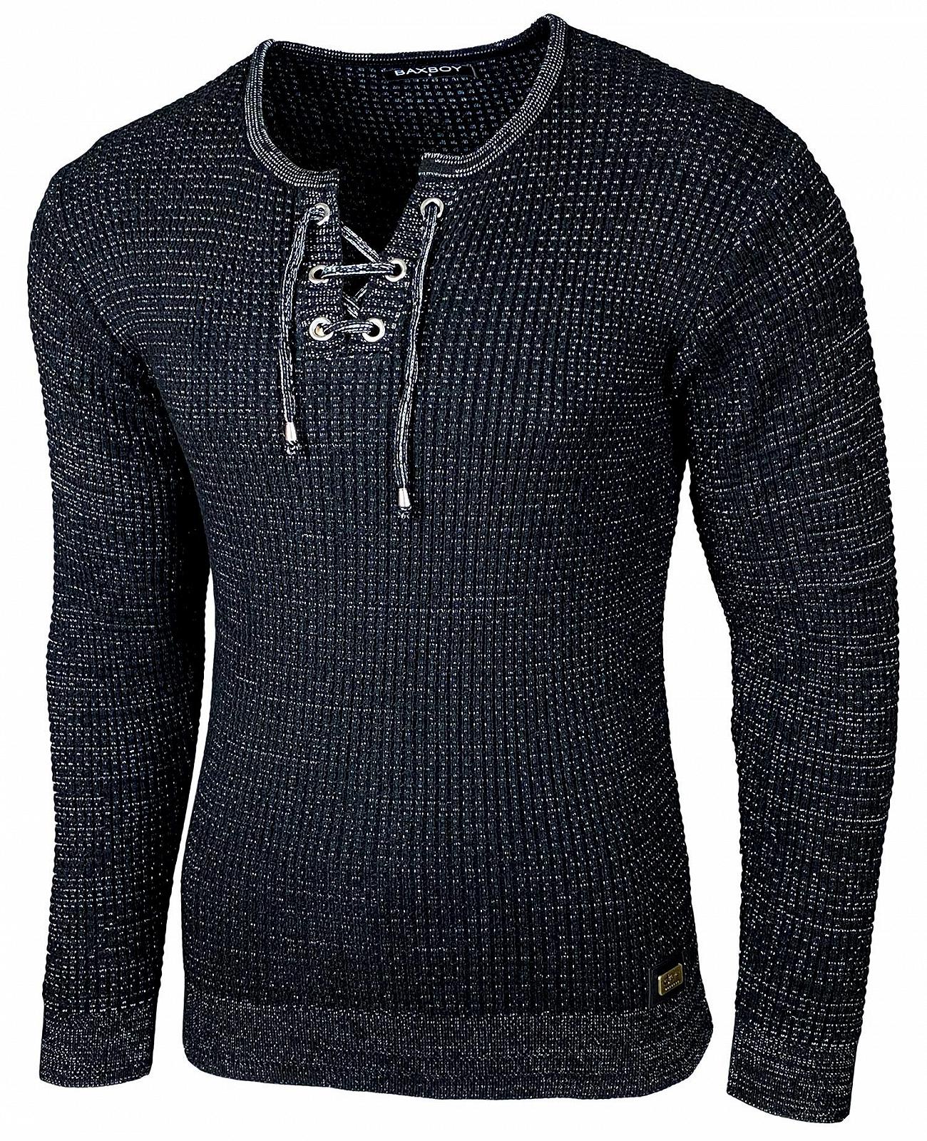 Джемпер Baxboy Slim Fit з круглим вирізом BB-52132, фото №1