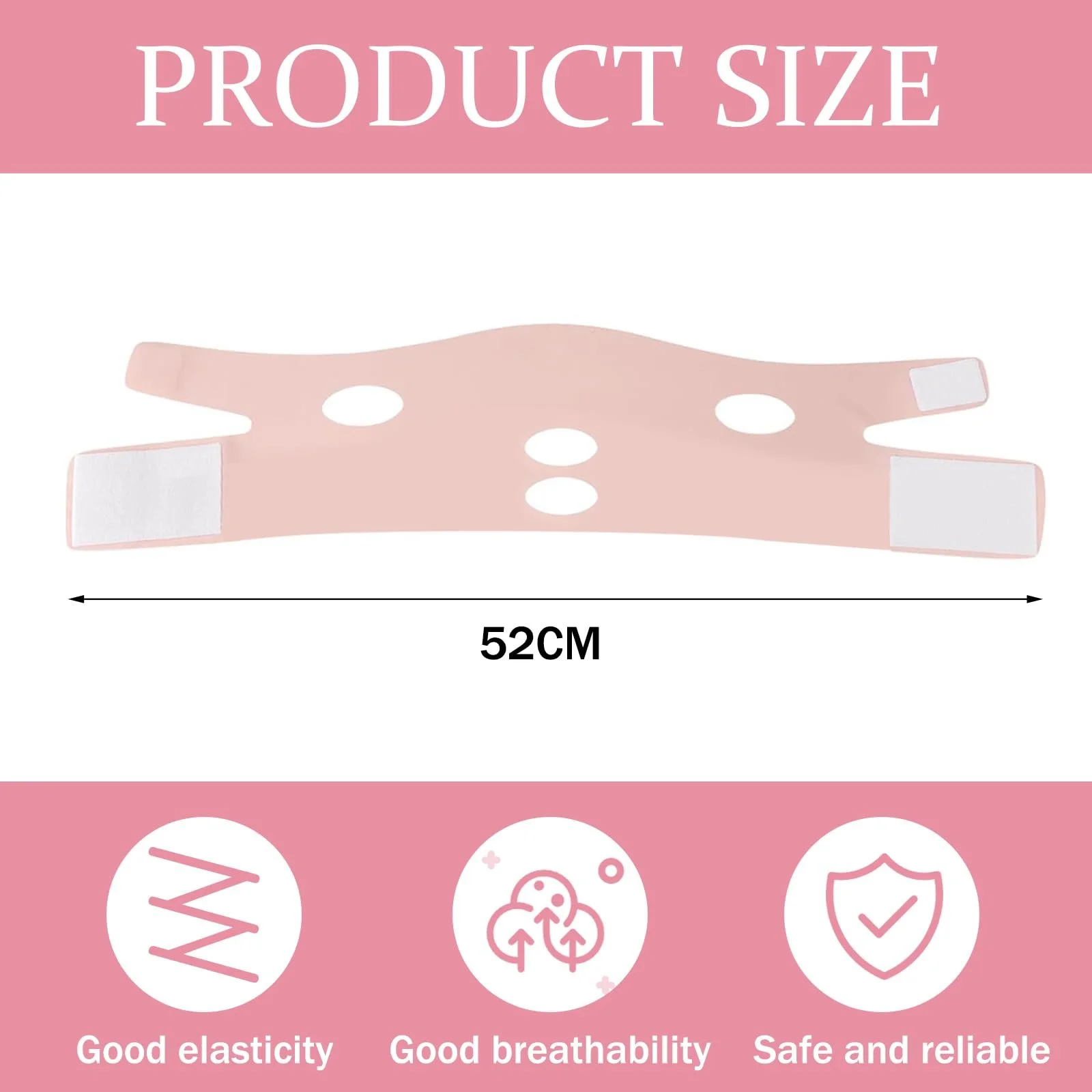 V-образная маска для удаления двойного подбородка EUYKQNOI, лента для лица, подтягивающая лицо, подбородок, лента для лица, лента для подтяжки лица, лента для лица против морщин, фото №2 V-образная маска для удаления двойного подбородка EUYKQNOI, лента для лица, подтягивающая лицо, подбородок, лента для лица, лента для подтяжки лица, лента для лица против морщин, фото №2