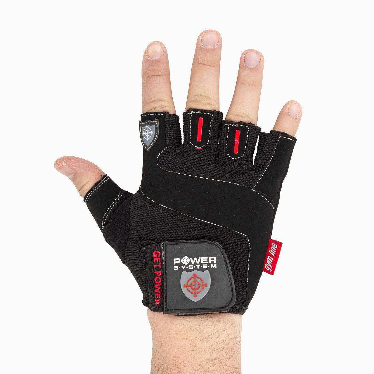 Рукавички для фітнесу Power System PS-2550 Get Black XXL, фото №5