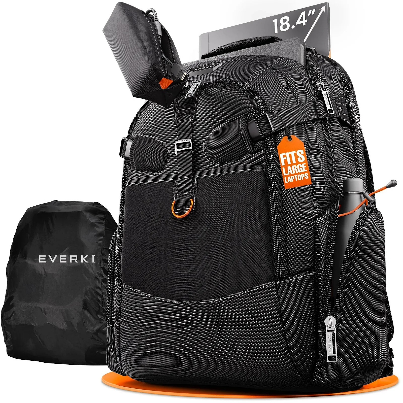 Рюкзак для ноутбука Everki Titan 18.4" (46.74 см) чорний, фото №1 Рюкзак для ноутбука Everki Titan 18.4" (46.74 см) чорний, фото №1