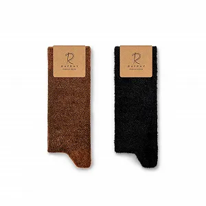 Носки RAFRAY, теплые пушистые, в подарочной коробке, зимние, 2 пары, размер 36-40 - Фото 1