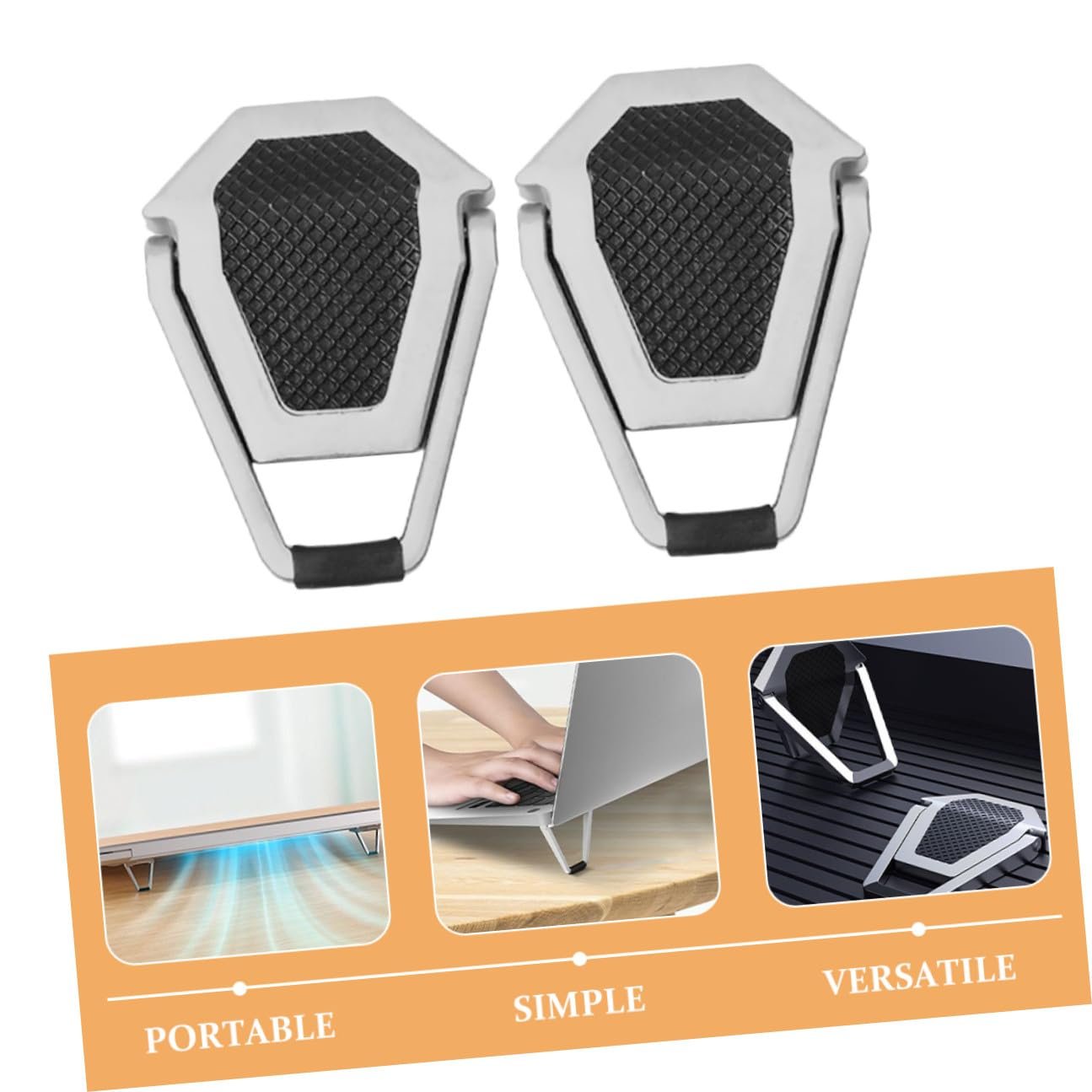 COHEALI Підставка для ноутбука портативна 4 шт, фото №6