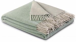 Плед Biederlack Cashmere Sage/Cream - (761910) - Фото 1