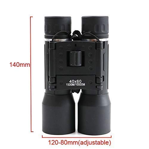 Телескоп Dual Focus Optic Lens Бинокль 40 x 60 Мощный Металлический 1500 M/10000 M Зеленое покрытие, фото №4