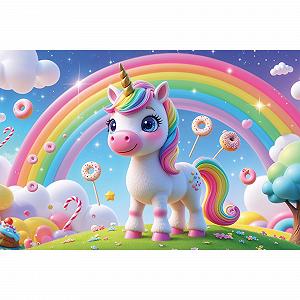 Пазл Trefl Родина Трефликів Candy World 60 елементів synthetic.ua - Фото 1