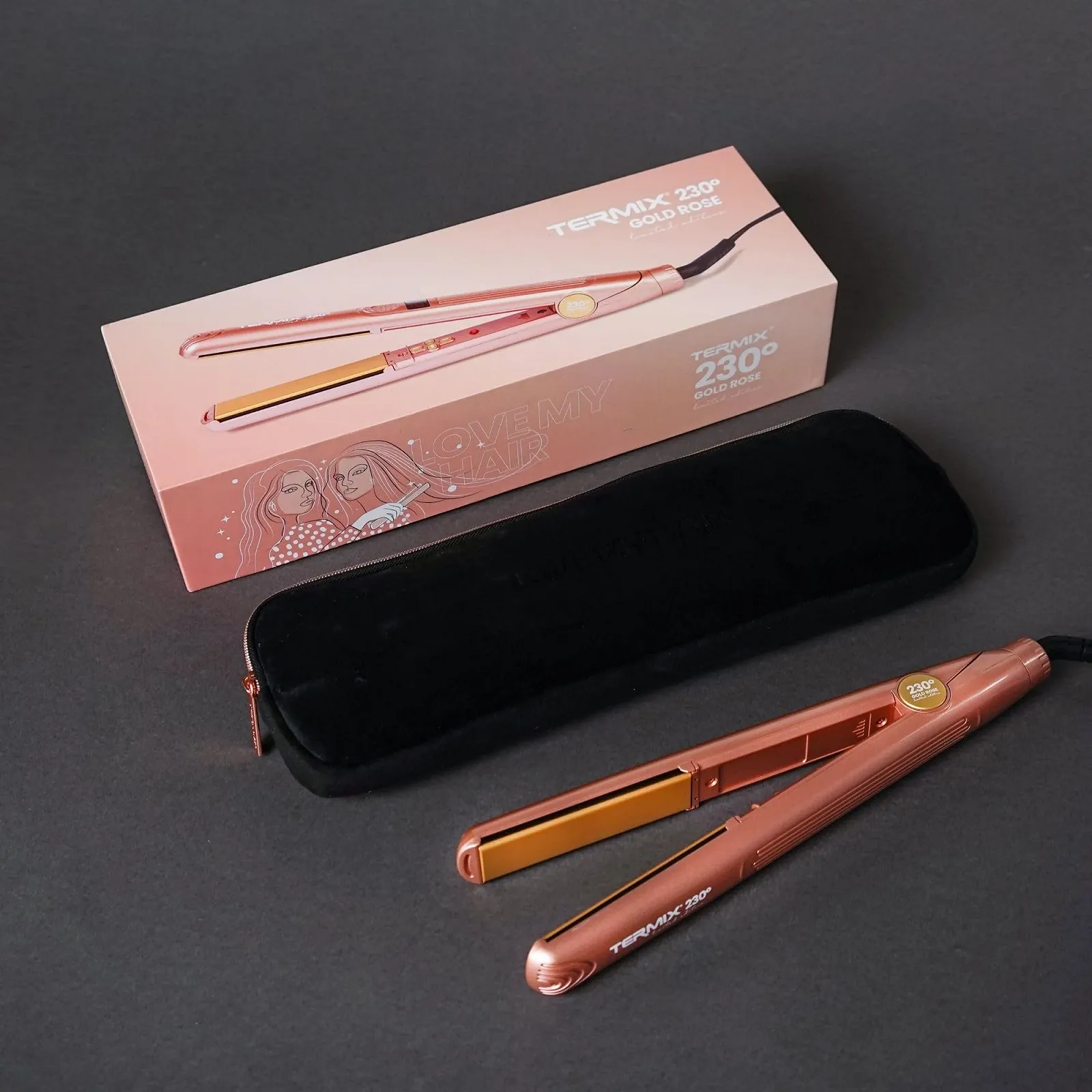 Выпрямитель для волос Termix Limited Edition 230°C керамика турмалин ионизация Gold Rose, фото №2 Выпрямитель для волос Termix Limited Edition 230°C керамика турмалин ионизация Gold Rose, фото №2
