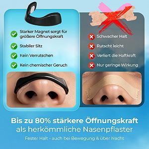 Магнітні носові пластирі Магніти та клейка сила Стопер проти хропіння (Стартовий набір 15 днів) synthetic.ua - Фото 1