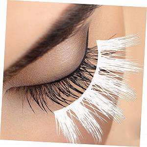 Штучні вії Miss Хімічне волокно Білі Набір з 36 synthetic.ua - Фото 1