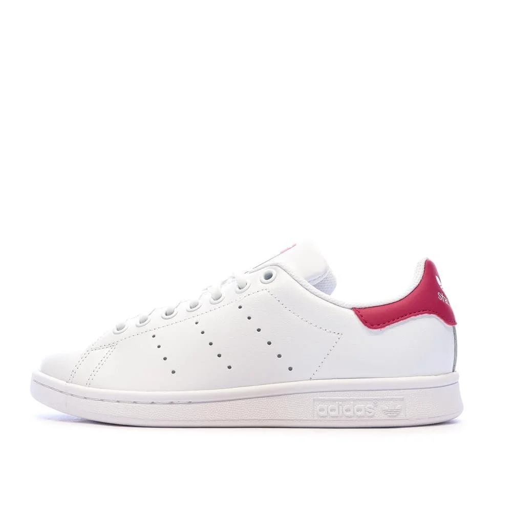 Кроссовки adidas Stan Smith Детские Белый/Розовый, фото №1