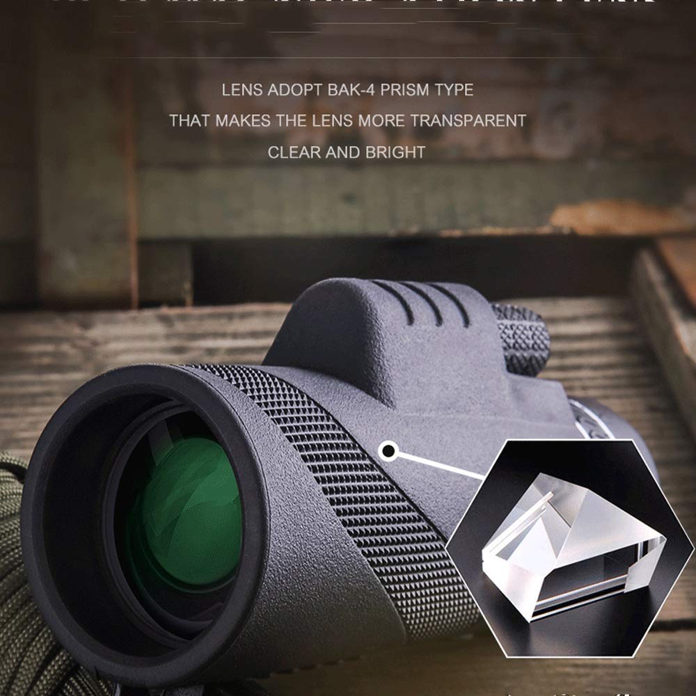 Монокуляр DERBUT Powerful 40X60 Long Distance 1000м Optical для смартфона, фото №4