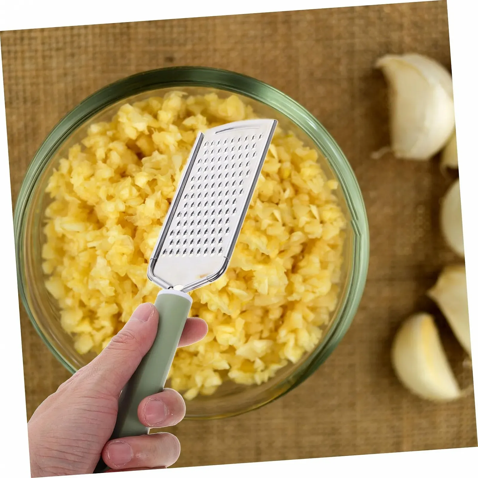 Ручна терка Подрібнювач часнику Багатофункціональний, фото №9