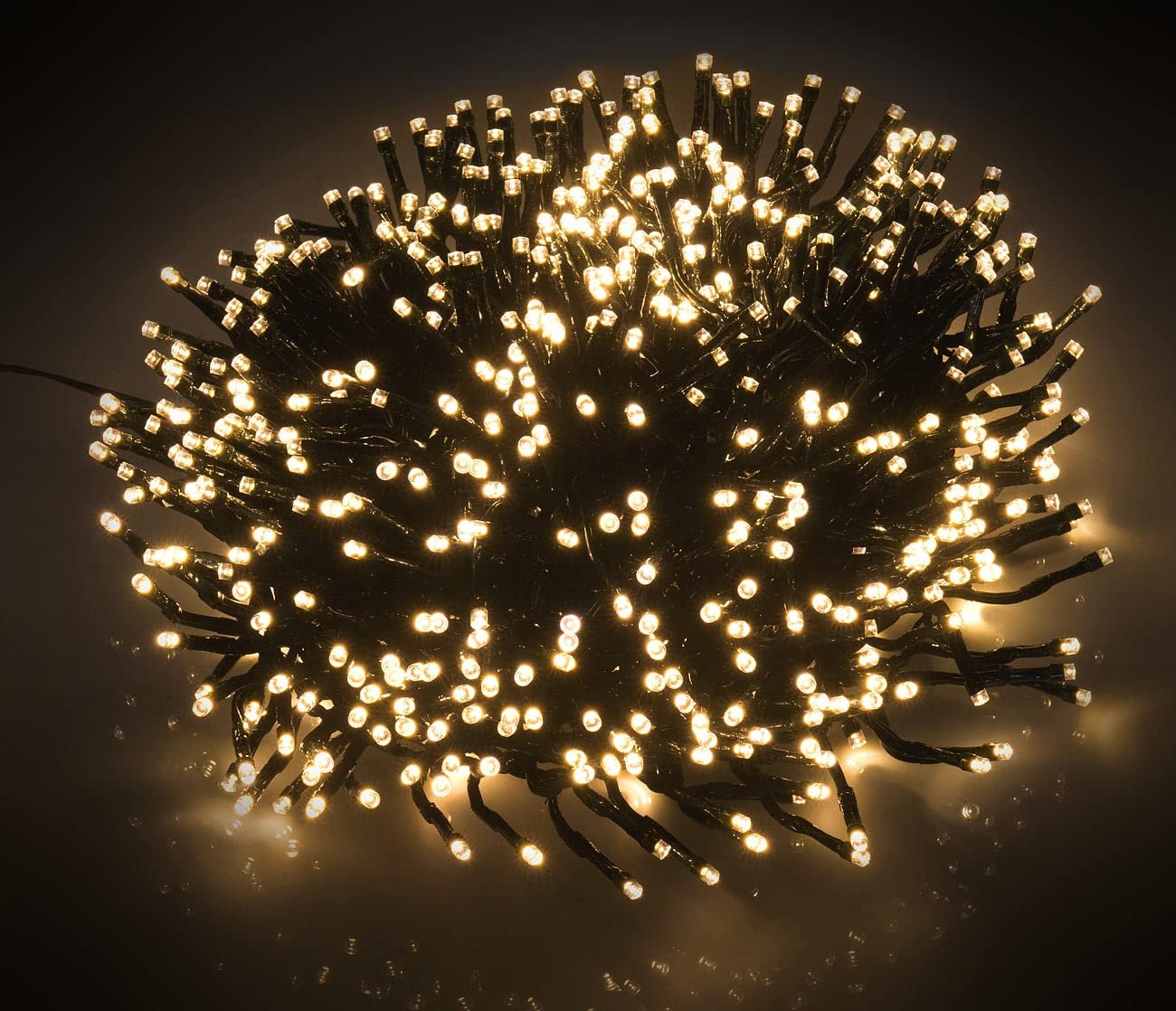 Гирлянда Lunartec CHRISTMAS LED, 1000 светодиодов, 8 режимов, IP44, 10 м, теплый белый, фото №4