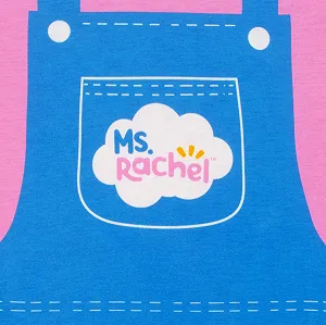 Пижама Ms. Rachel для девочек, пижама для девочек, пижама с длинными рукавами детская synthetic.ua - Фото 1