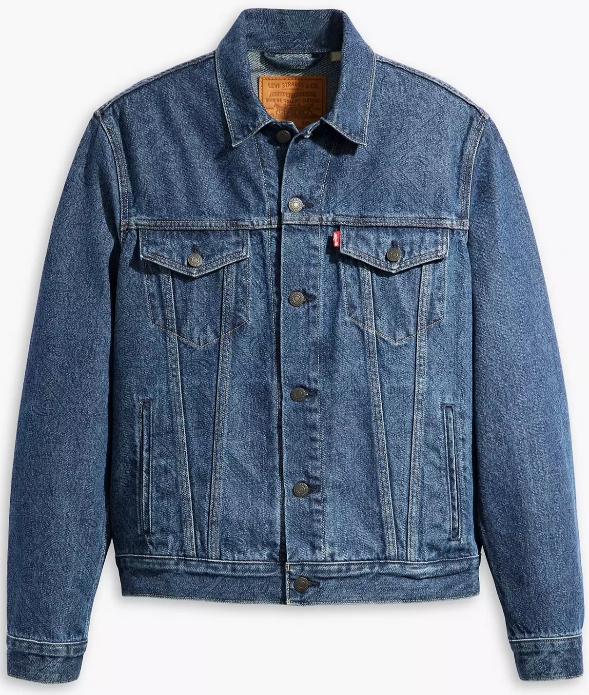 Мужская куртка Levis - The Trucker Jacket Watermarks Embossed - XS, фото №5
