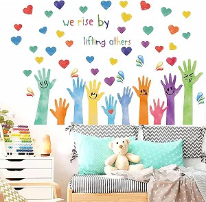 Купити Наклейка на стіну TOARTI Quotes Motivation We Rise by Lifting Others - Фото 1 Наклейка на стіну TOARTI Quotes Motivation We Rise by Lifting Others - Фото 1