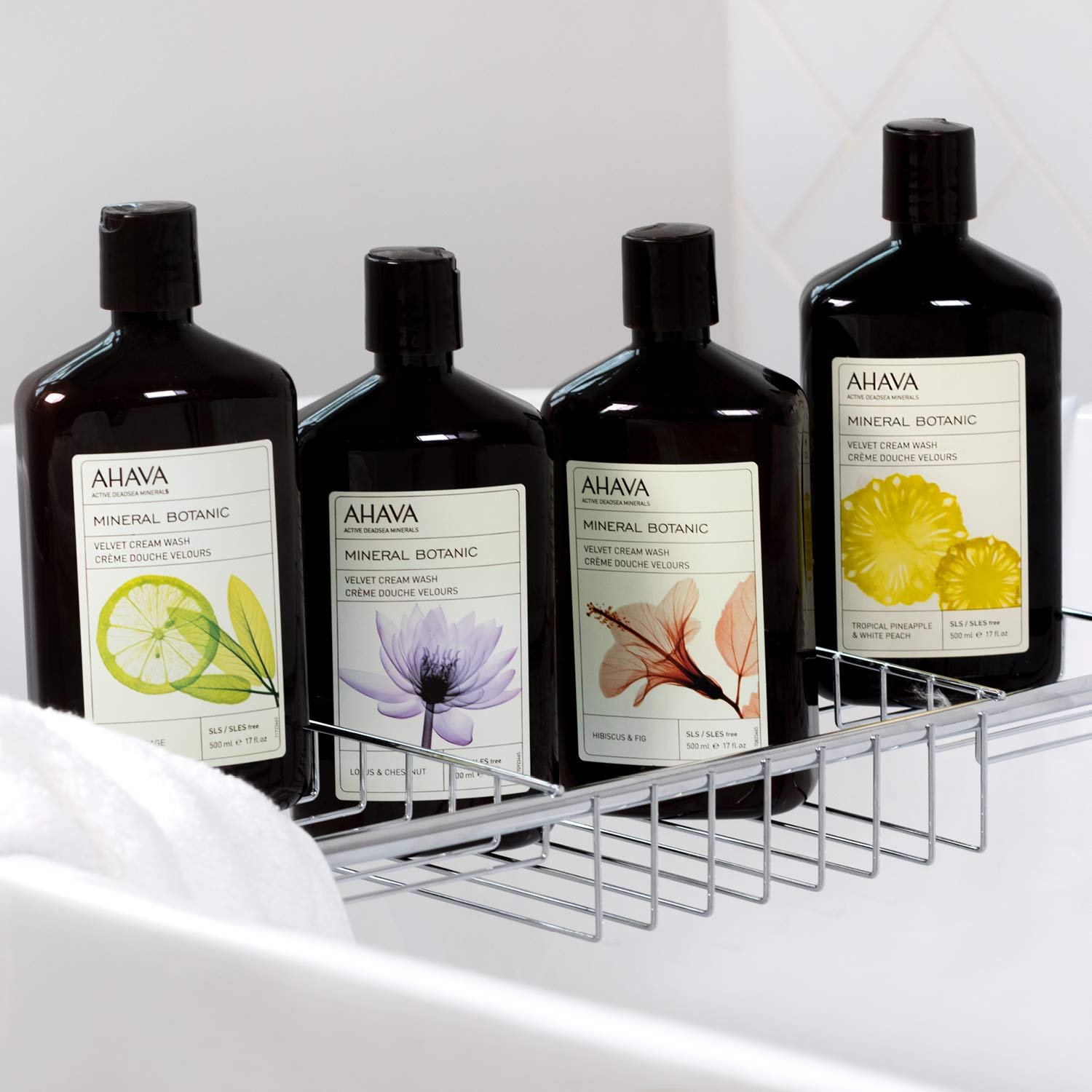 Крем-гель для душа AHAVA Botanic Hibiscus and Fig, 500 мл, фото №3 Крем-гель для душа AHAVA Botanic Hibiscus and Fig, 500 мл, фото №3