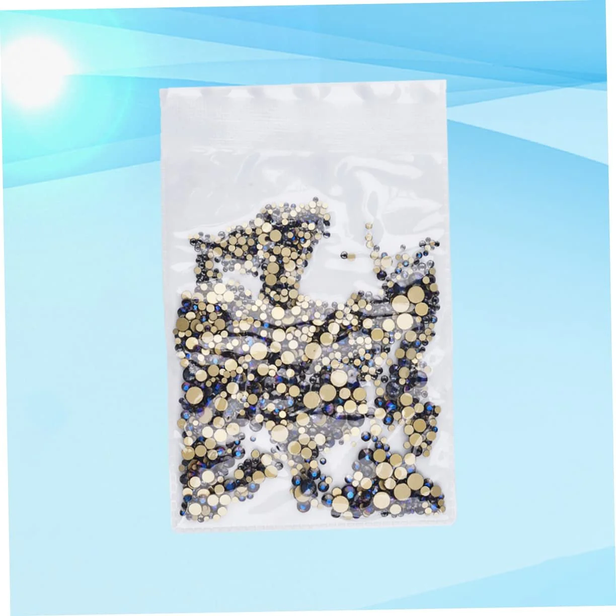 Стрази для нігтів Healeved, 1440 шт, різних розмірів, для нейл-арту та манікюру, фото №9