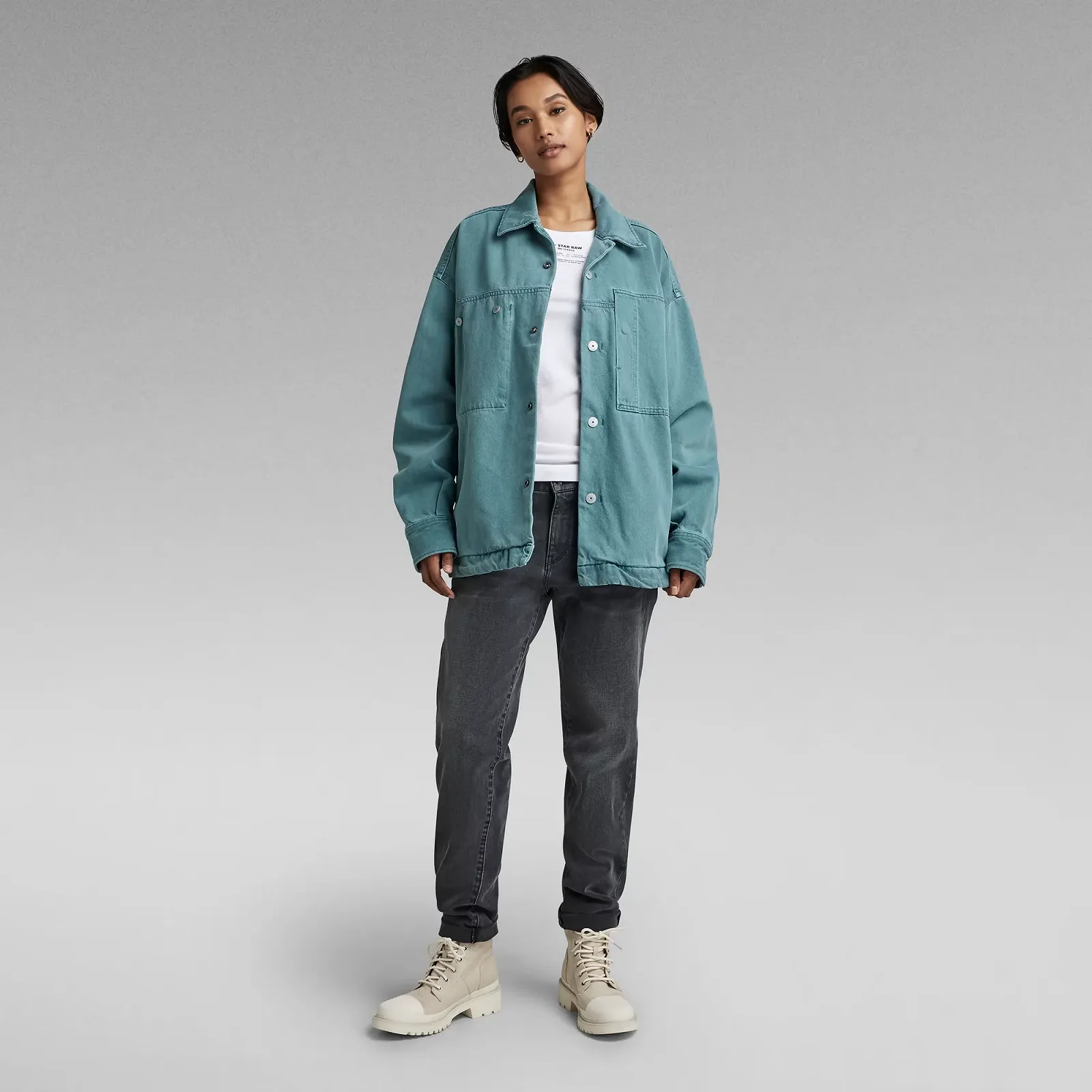 Жіноча сорочка G-Star RAW Oversized Loose Shirt - S, фото №5 Жіноча сорочка G-Star RAW Oversized Loose Shirt - S, фото №5