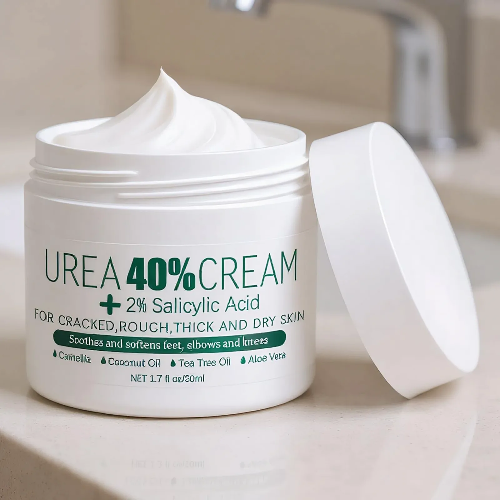 Крем для ног увлажняющий для сухой и потрескавшейся кожи 50 г, фото №2