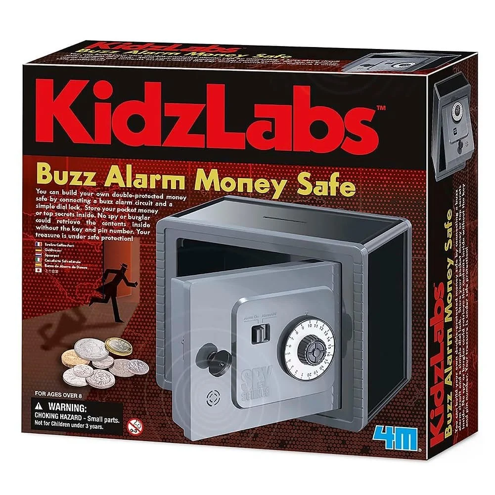 Сейф-скарбничка 4M Spy Science Alarmed Safe Bank з сигналізацією Цифрова, фото №1