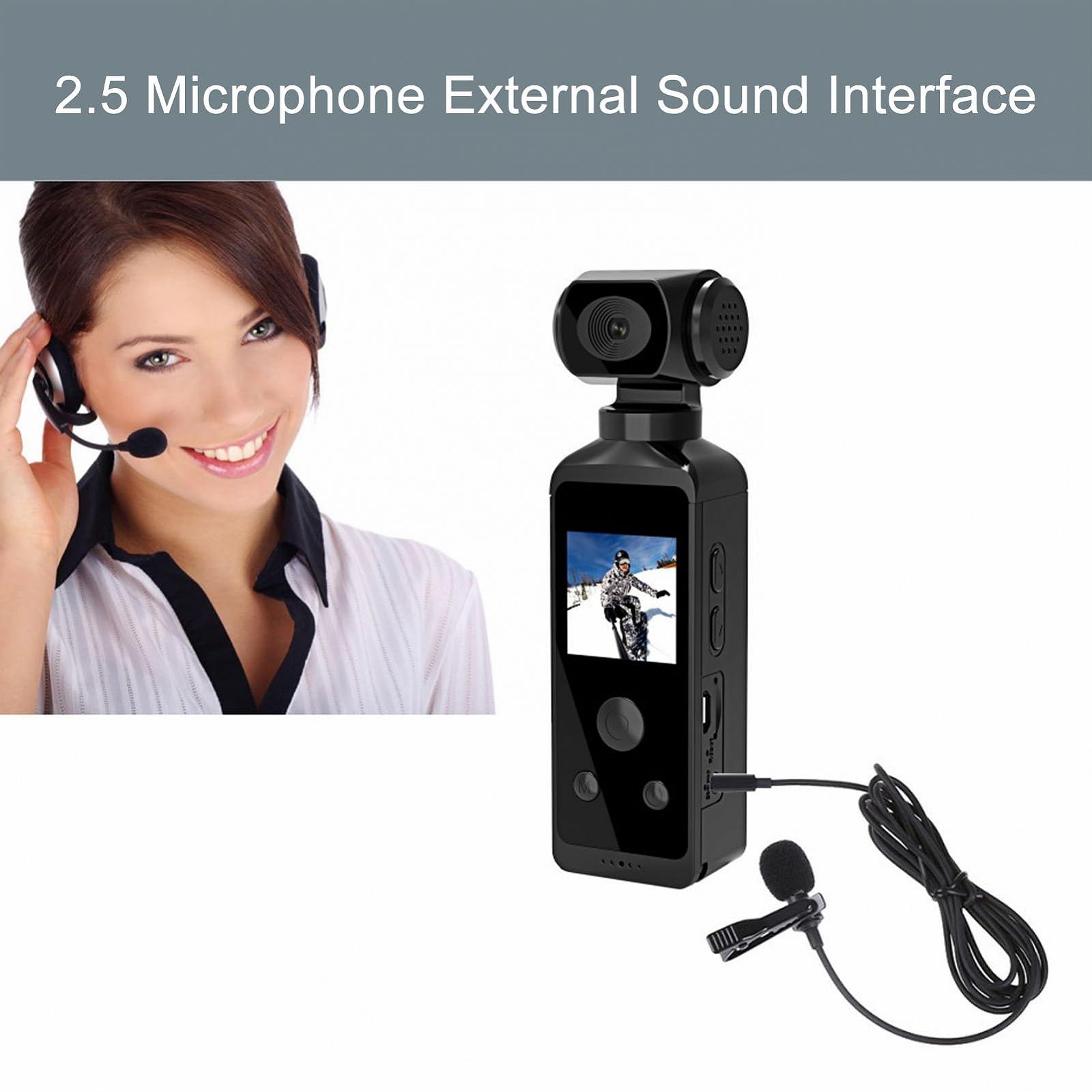 Камера Plyisty 4K 30fps WiFi с 270-градусным вращающимся объективом Водонепроницаемая с 64-ГБ TF-картой, фото №6 Камера Plyisty 4K 30fps WiFi с 270-градусным вращающимся объективом Водонепроницаемая с 64-ГБ TF-картой, фото №6