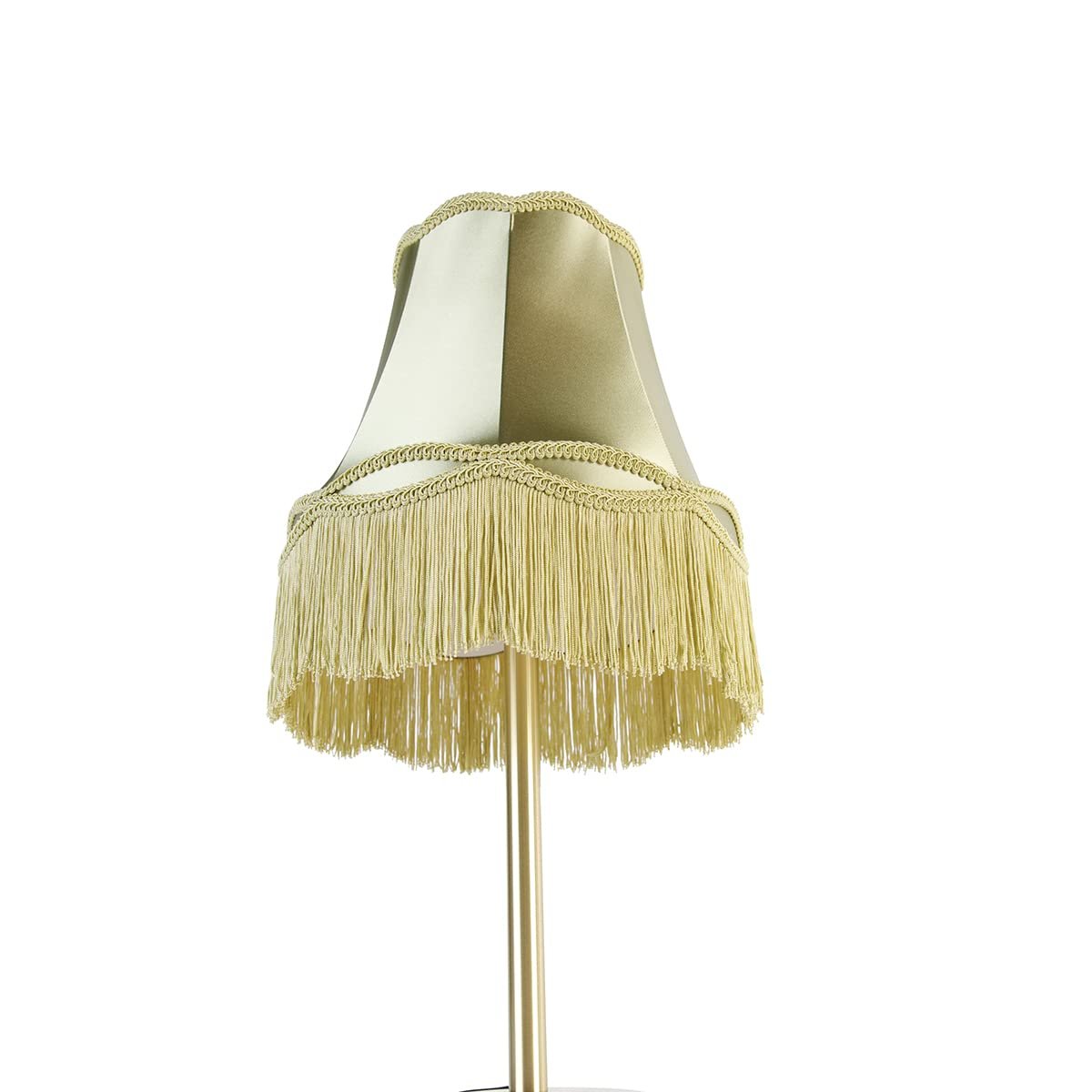 Настільна лампа Qazqa Simplo Classic Antique Granny Shade E27 30 см Зелена, фото №5