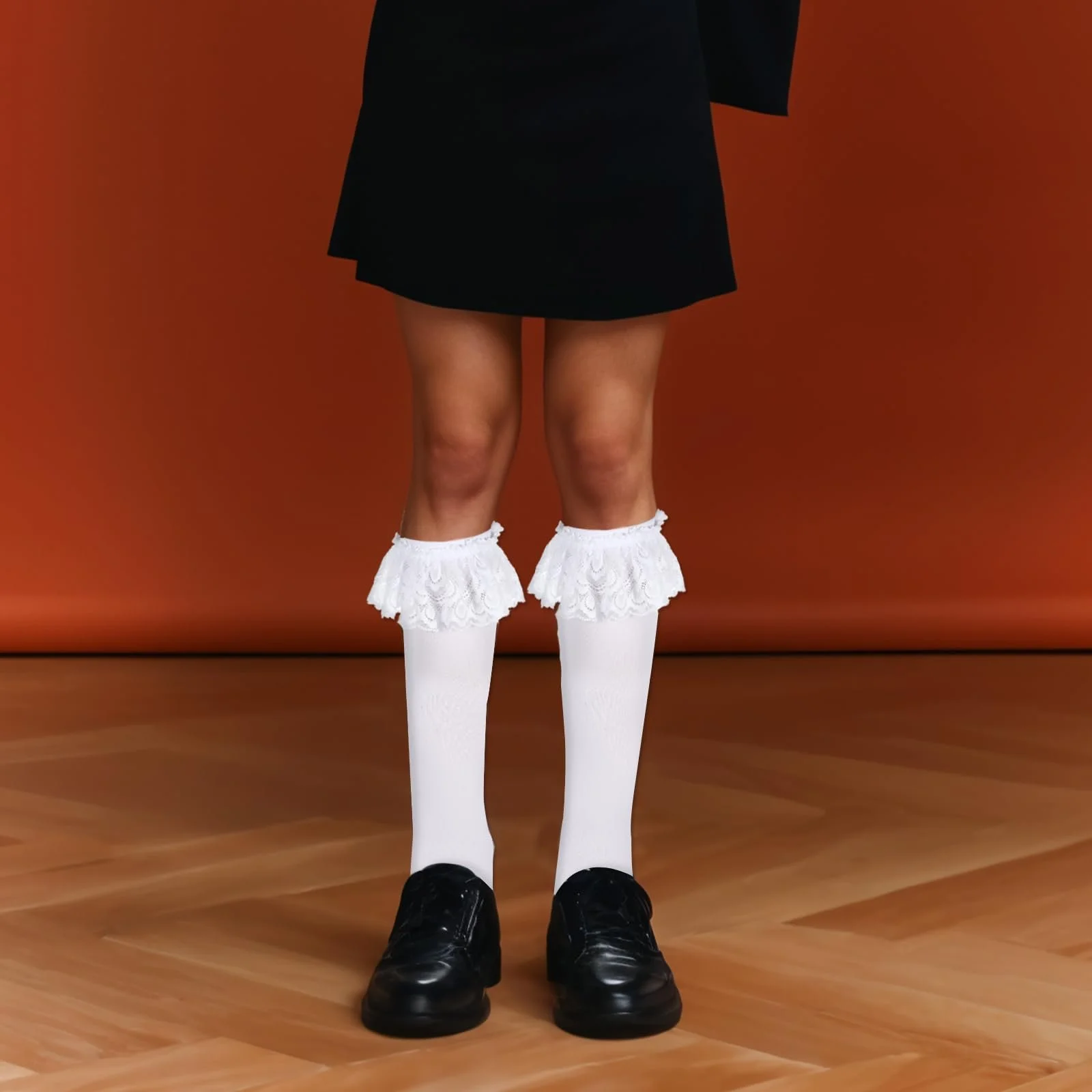 Шкарпетки гольфи з рюшами, фото №6 Шкарпетки гольфи з рюшами, фото №6